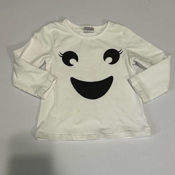 Smiley Face 3 piece outfit (Tag Size Lg) Size 4T - Picture 6 of 10